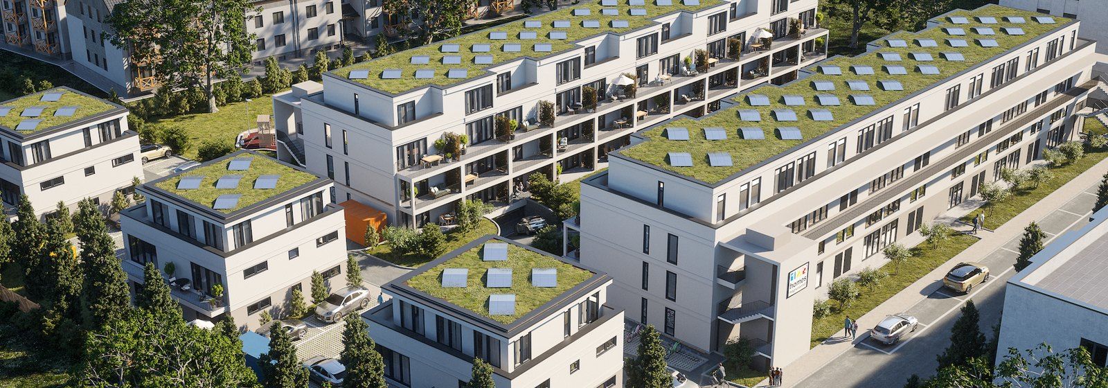 Moderner KfW-40-QNG-Neubau als Kapitalanlage für Ärzte
